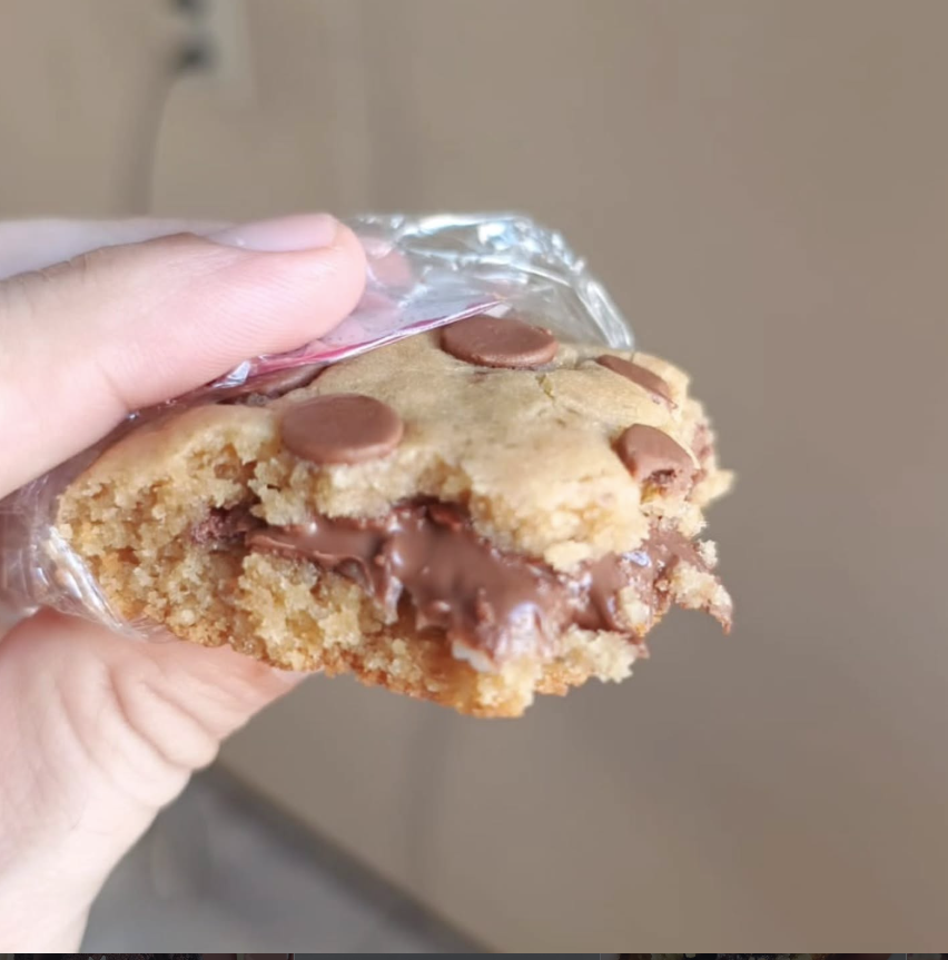 Cookie de Ninho com Nutella